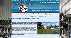 Desktop Screenshot of grindstaffengines.com